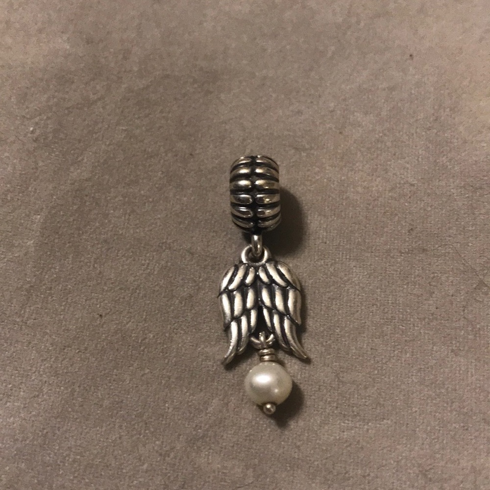 Pandora angel wing charm